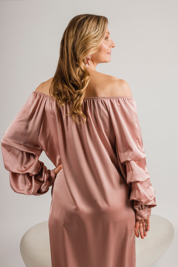 Dreamy Satin Dress