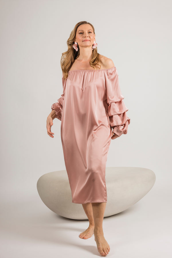 Dreamy Satin Dress