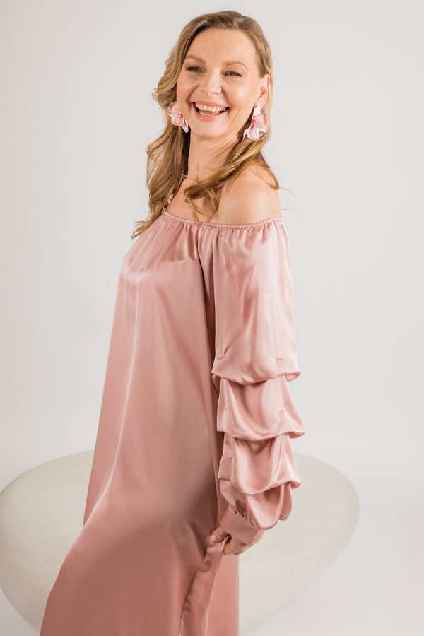 Dreamy Satin Dress