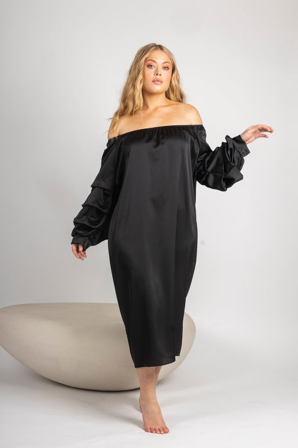 Dreamy Satin Dress