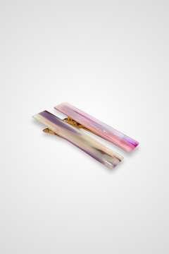 Barrette Translucent lilac