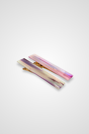 Barrette Translucent lilac