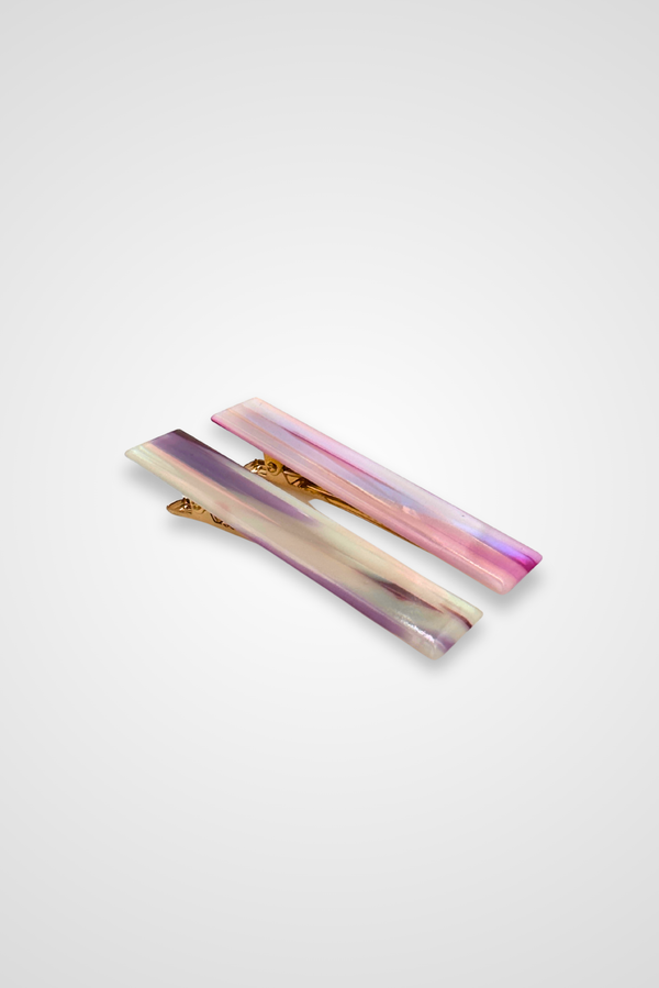 Barrette Translucent lilac