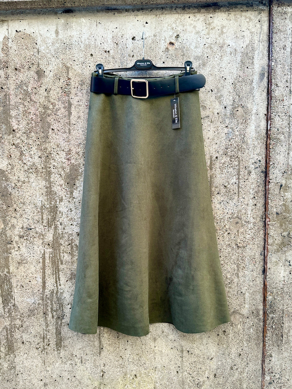 Almost Suede Skirt