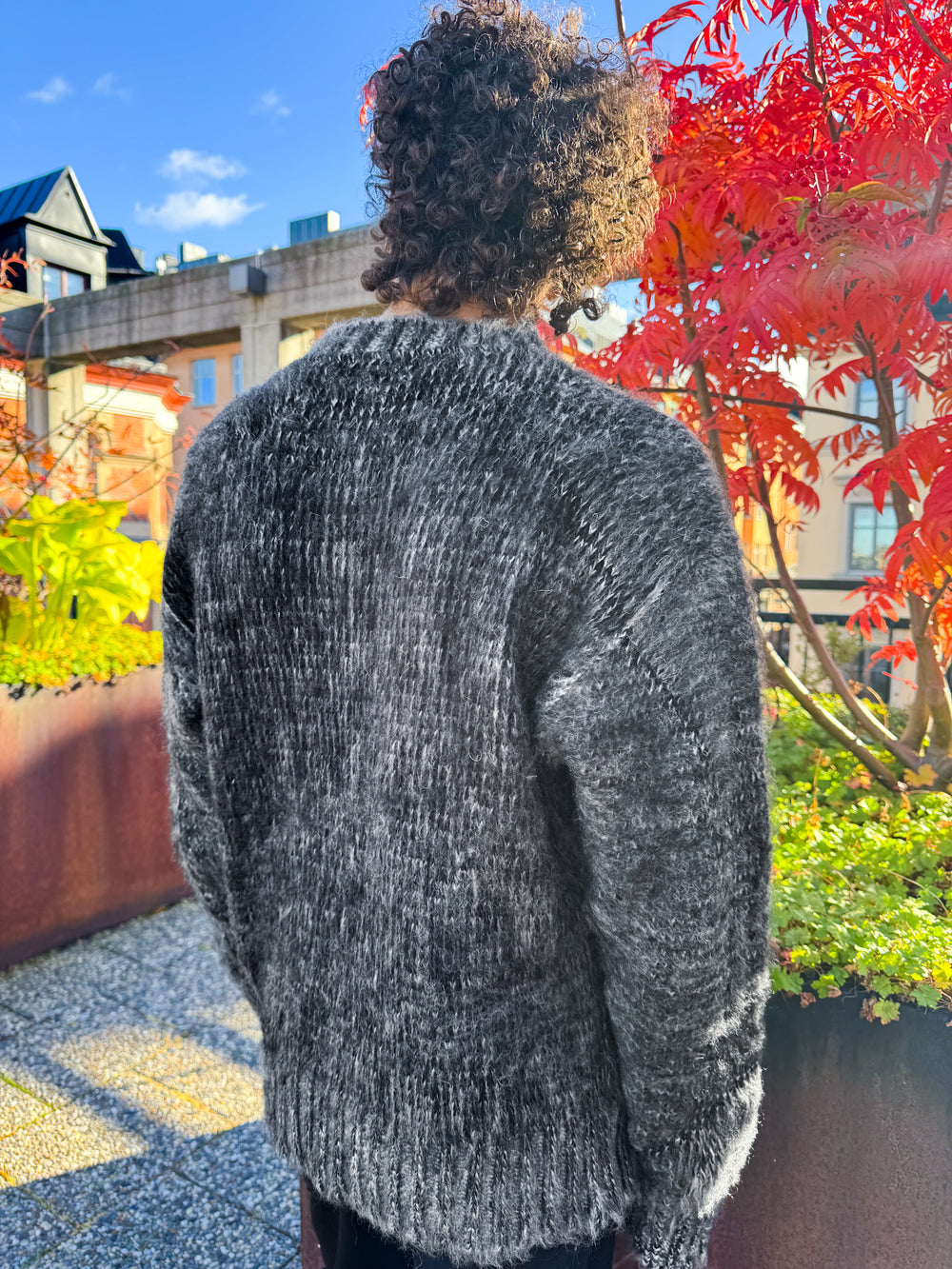 Salt & pepper sweater