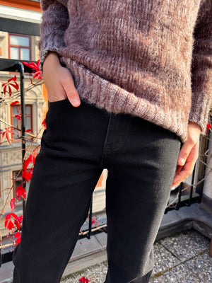 Classic black jeans