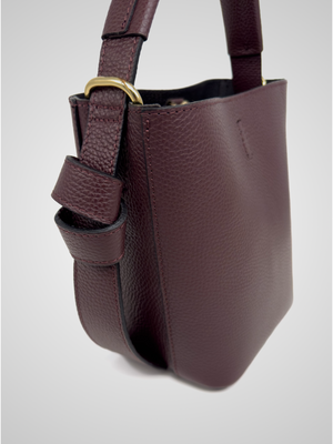 Leather Bucket Bag