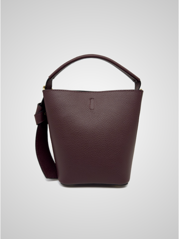 Leather Bucket Bag