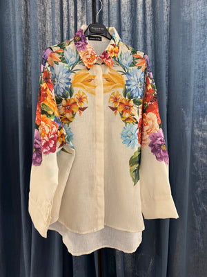 Floral explosion shirt