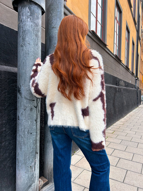 Retro knit sweater