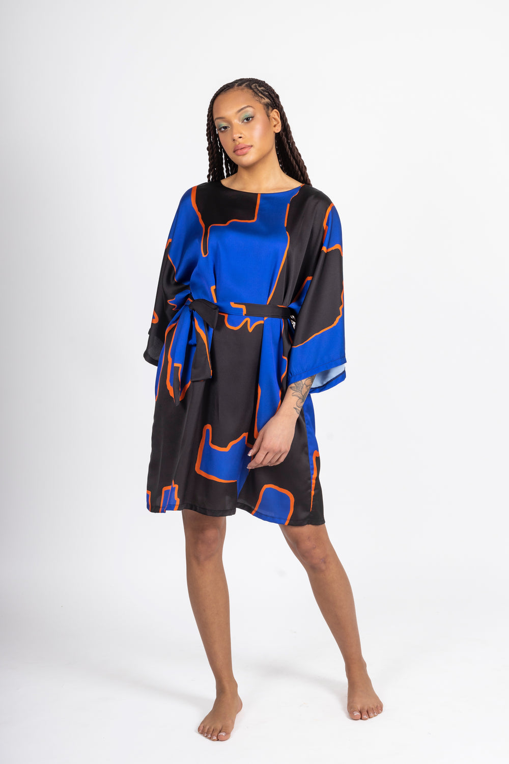 Short Kimono Dress