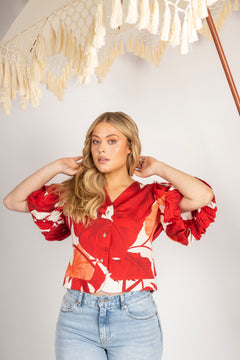 Petal Puff Top