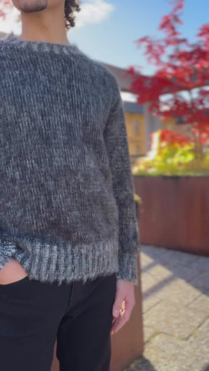 Salt & pepper sweater